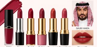 أحمر الشفاه الأحمر الداكن يتصدر قائمة أكثر 5 ظلال مبيعًا في السعودية هذا الصيف