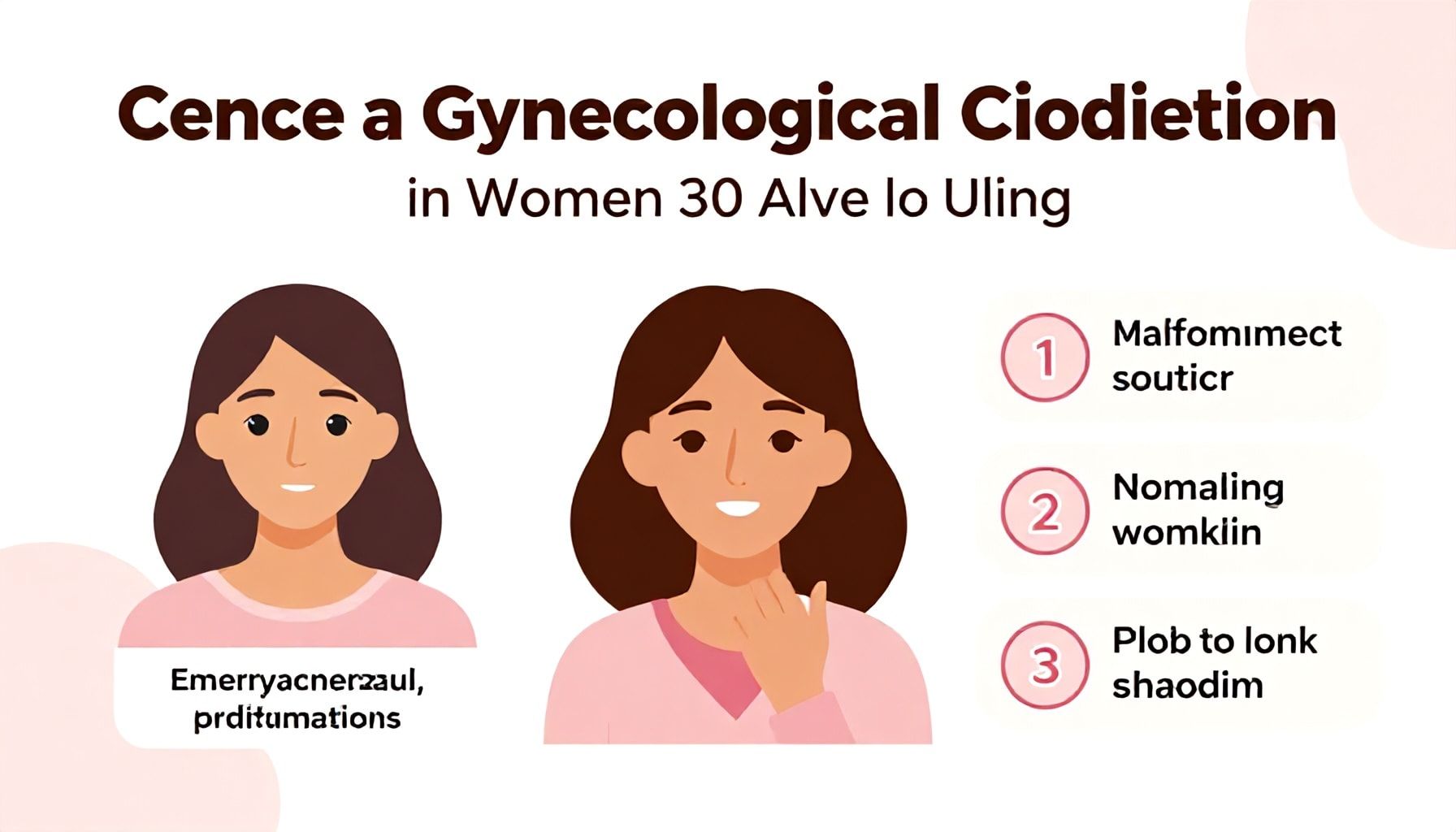 أمراض النساء الشائعة قبل الثلاثين وأسبابها