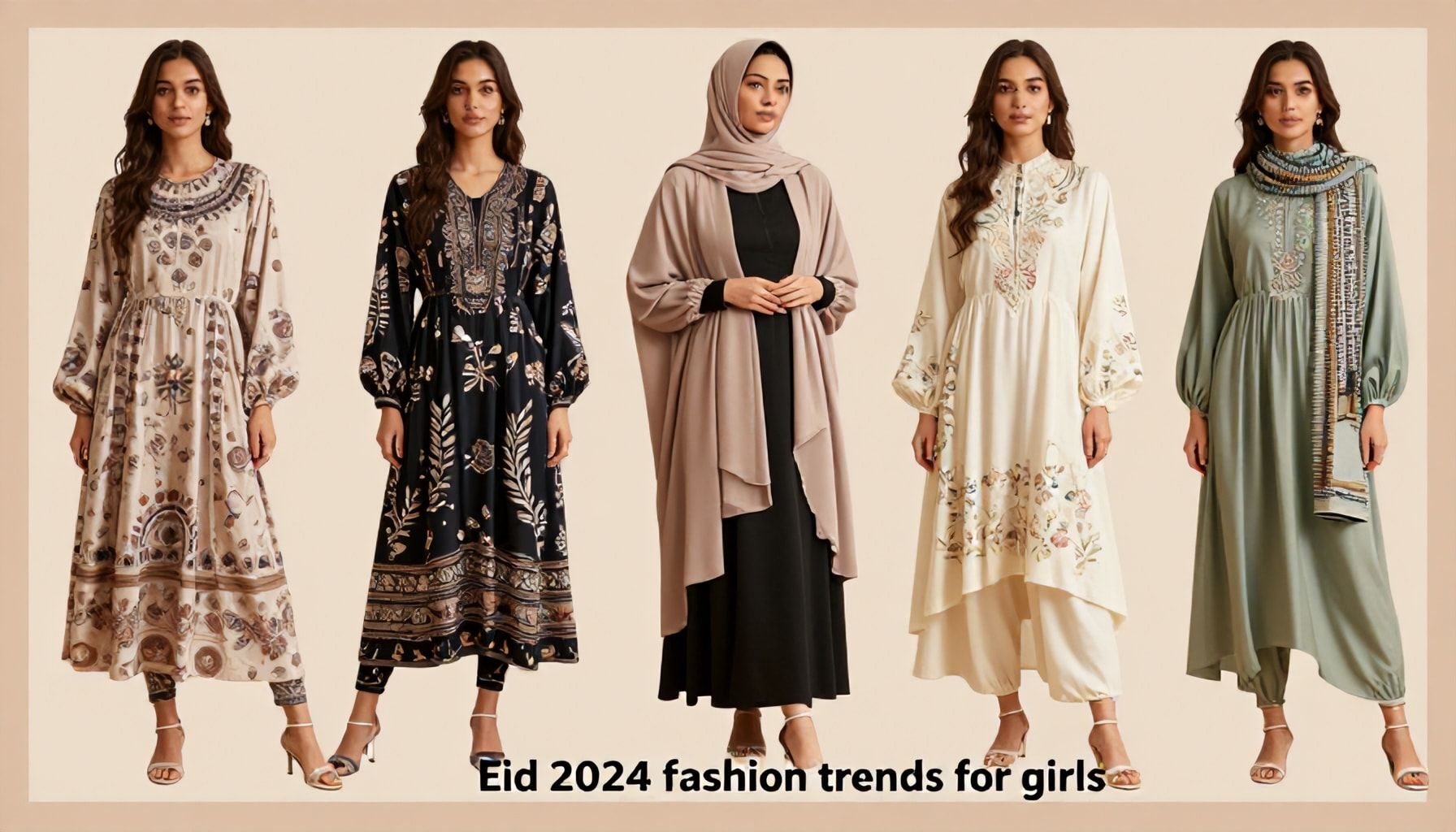 إطلالات العيد 2024.. اتجاهات الموضة السائدة للبنات