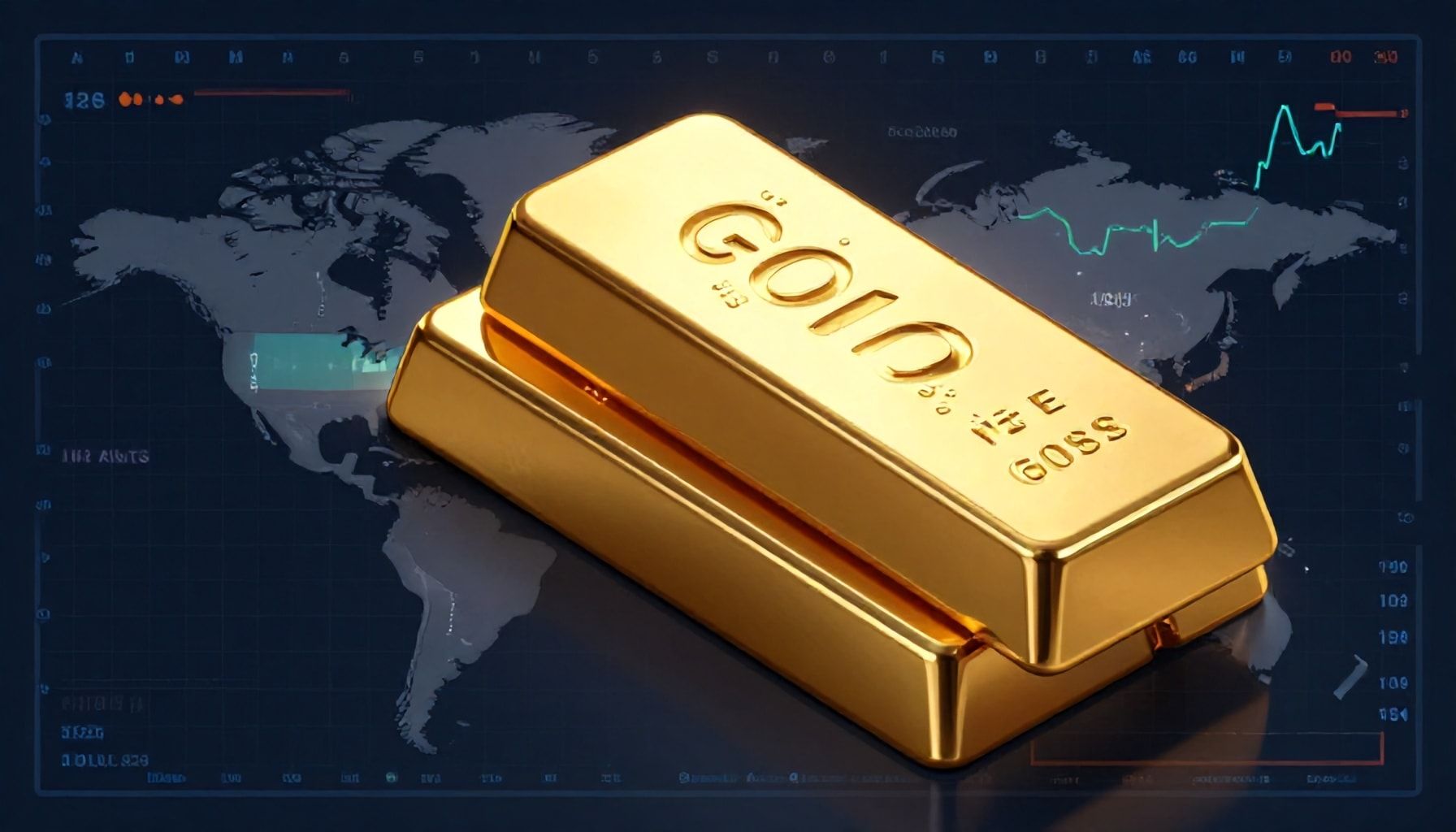 ارتباط سعر الذهب بالدولار ومتغيرات السوق العالمية