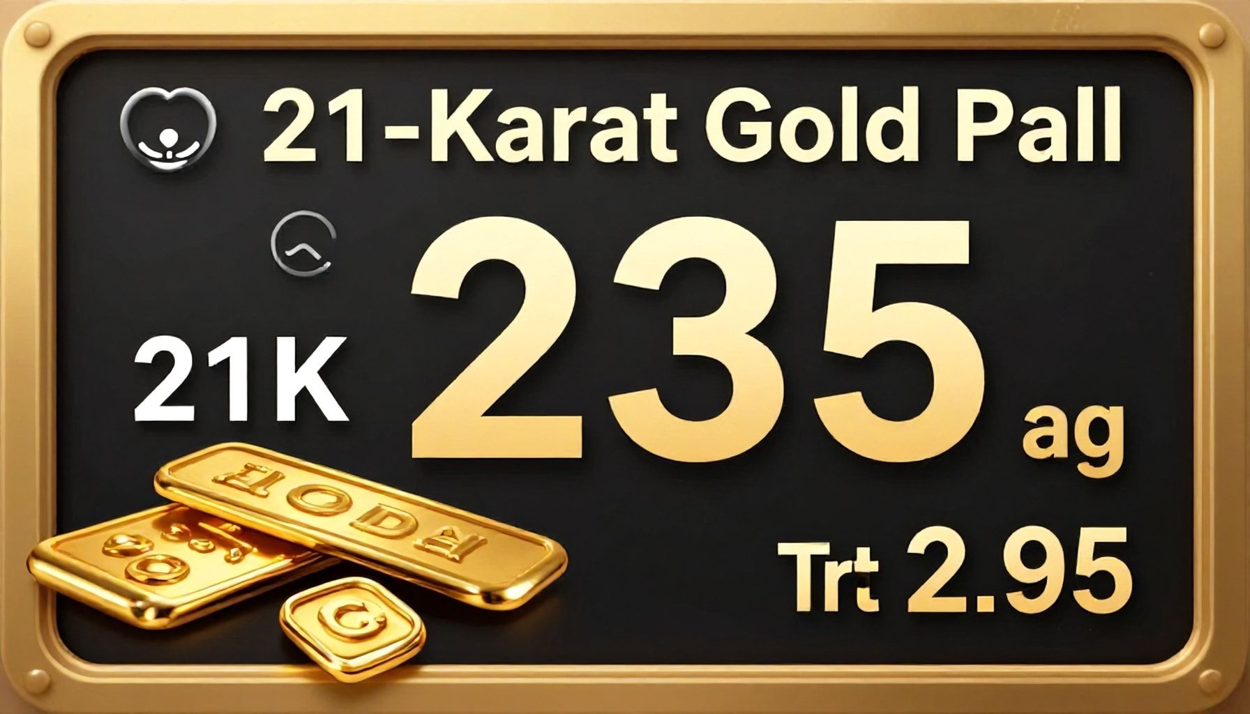 أسعار الذهب عيار 21 تسجل 235 ريالاً للغرام في السوق المحلي اليوم