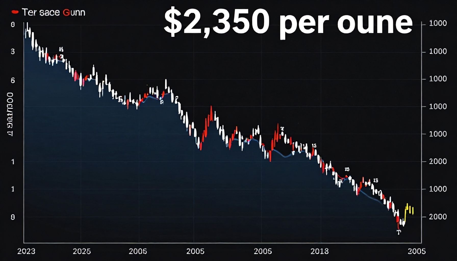 أسعار الذهب العالمية تراجع إلى 2350 دولارًا للأونصة اليوم