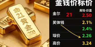 أسعار الذهب تراجع 21 قرشًا للعيار 24 في السوق المحلي اليوم