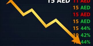 أسعار الذهب تراجع 15 درهمًا للعيار الواحد في دبي اليوم