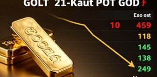 أسعار الذهب تراجع 10 جنيهات للعيار 21 في مصر اليوم