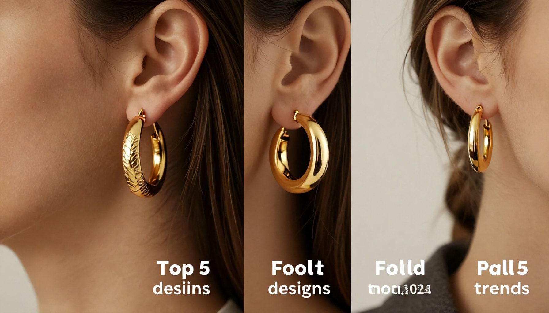 أحدث 5 تصاميم لحلق الذهب تسيطر على موضة الخريف 2024