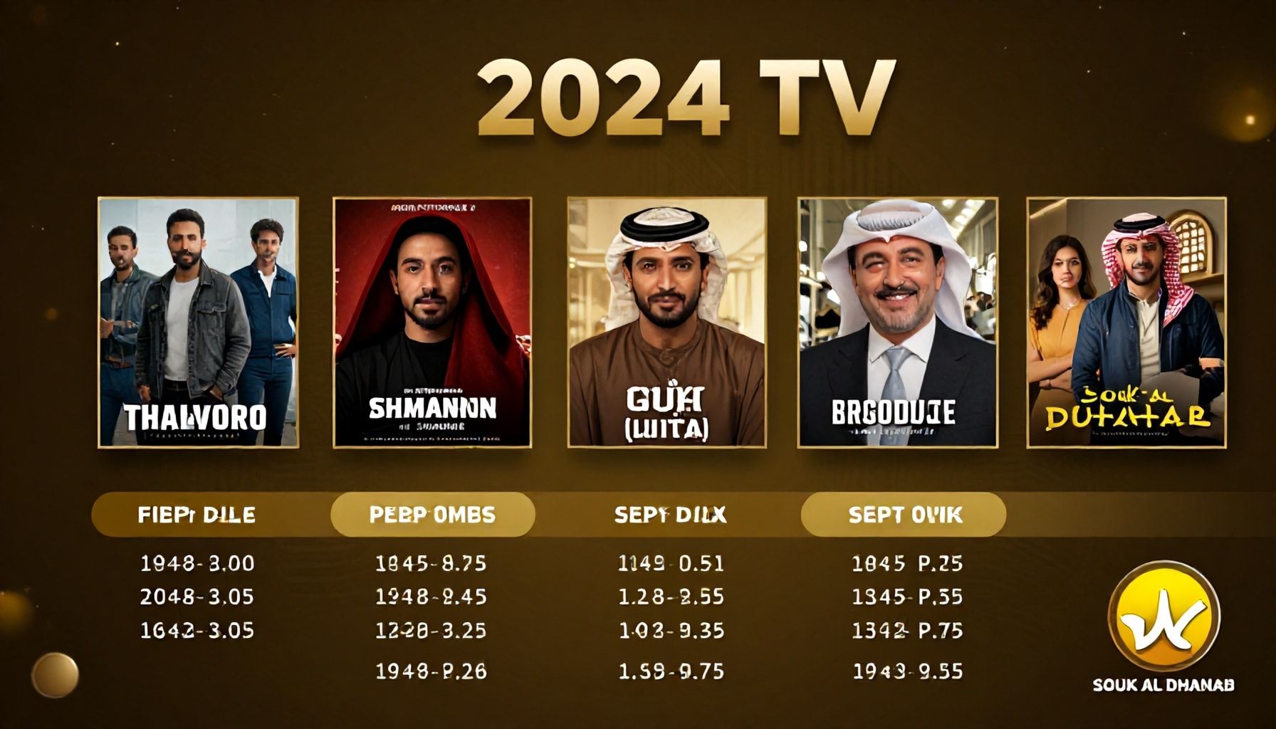 البرامج الجديدة الخمس ومواعيد بثها لعام 2024