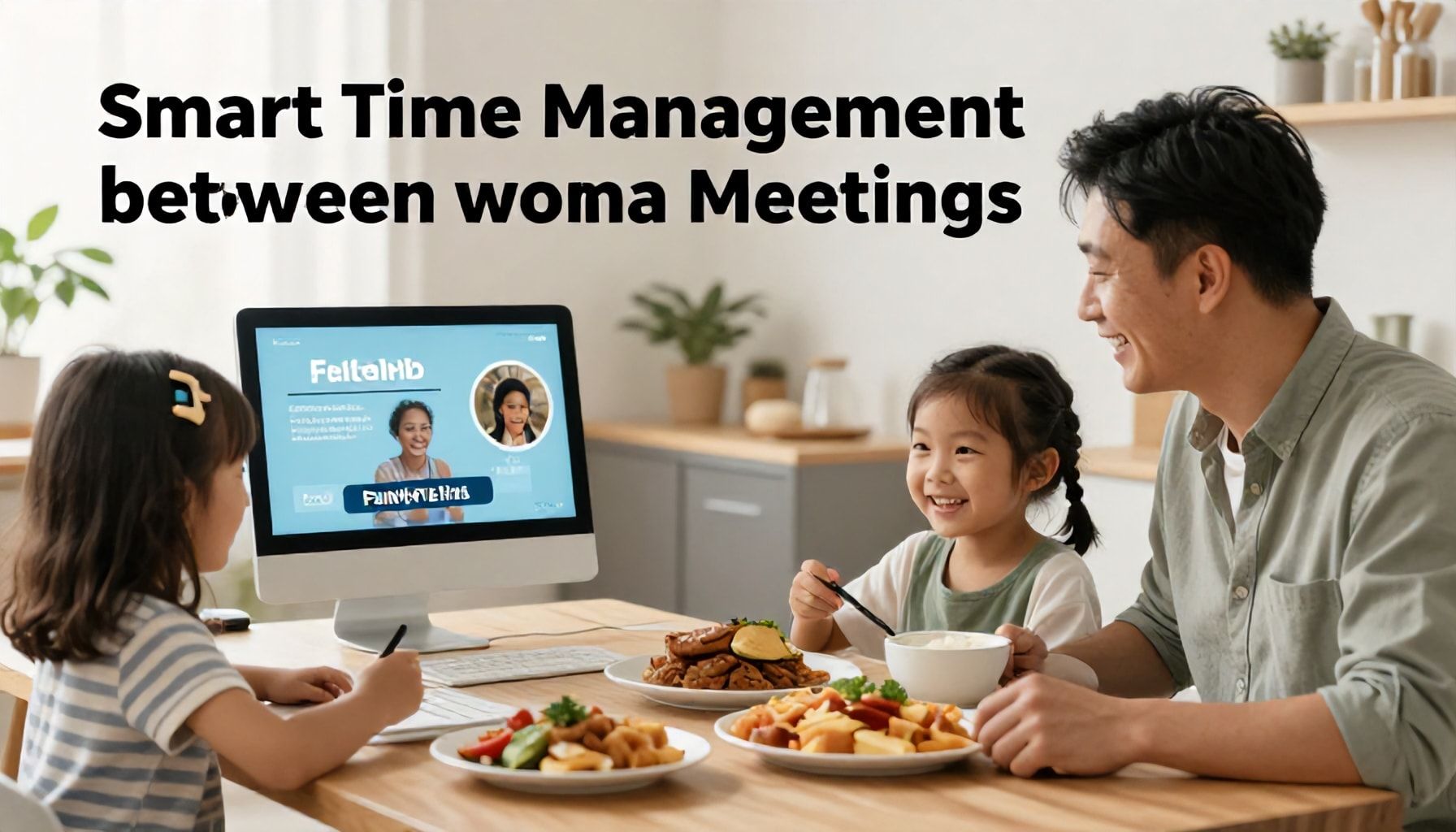 التخطيط الذكي للوقت بين الاجتماعات ووجبات العائلة