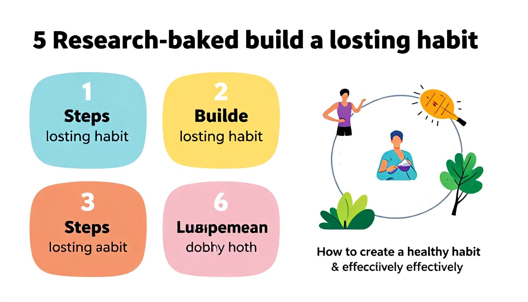 الخطوات الخمس المدعومة بالأبحاث لبناء عادة دائمة