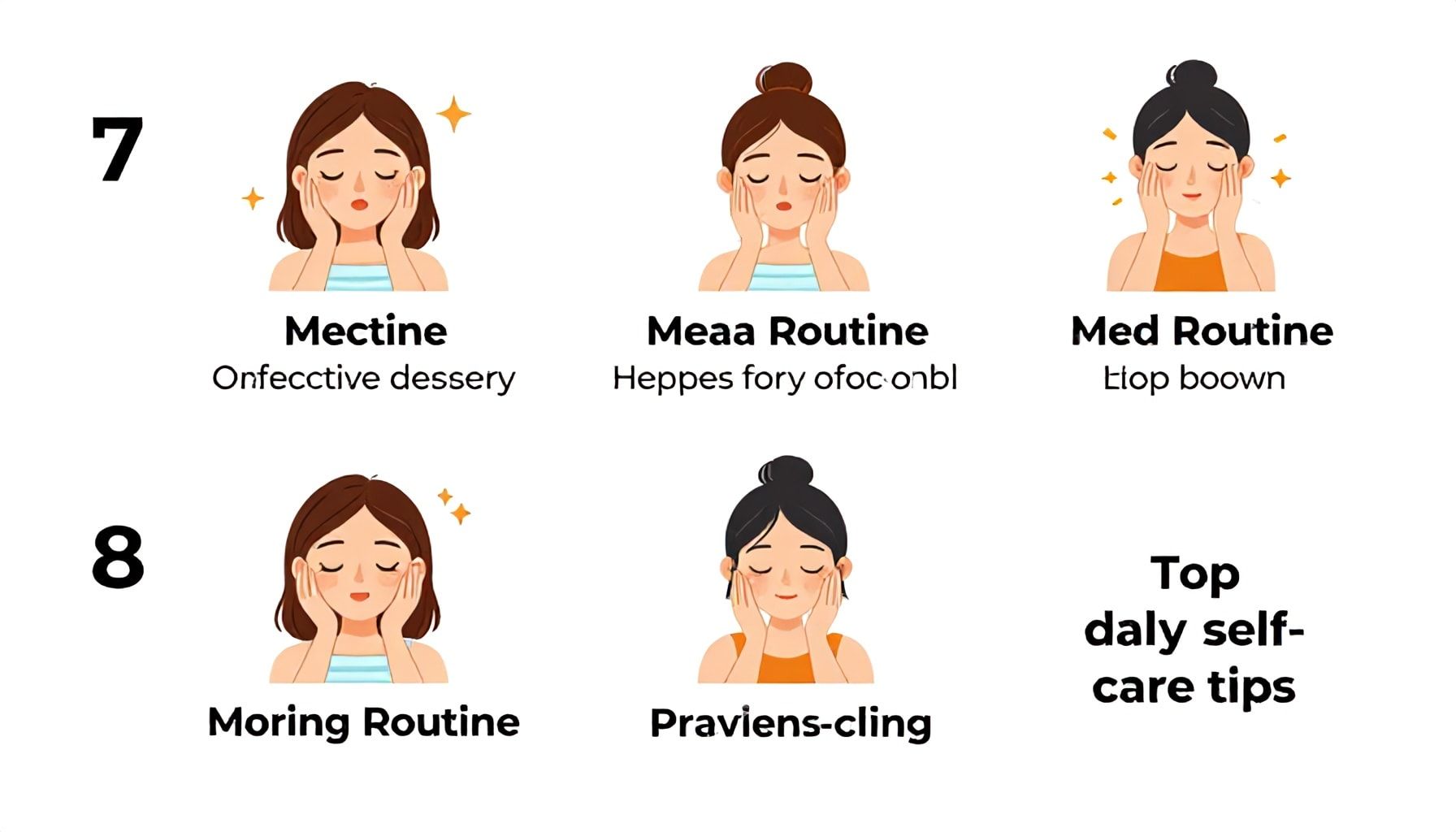 الخطوات السبع الأساسية لروتين صباحي ومسائي فعال