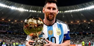 ميسي يفوز بالكرة الذهبية للمرة السابعة في تاريخها عام 2022