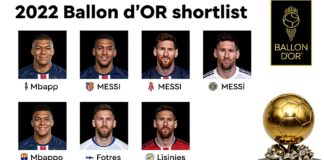 قائمة الكرة الذهبية 2022 تضم مبابي وميسي و14 مرشحًا آخر