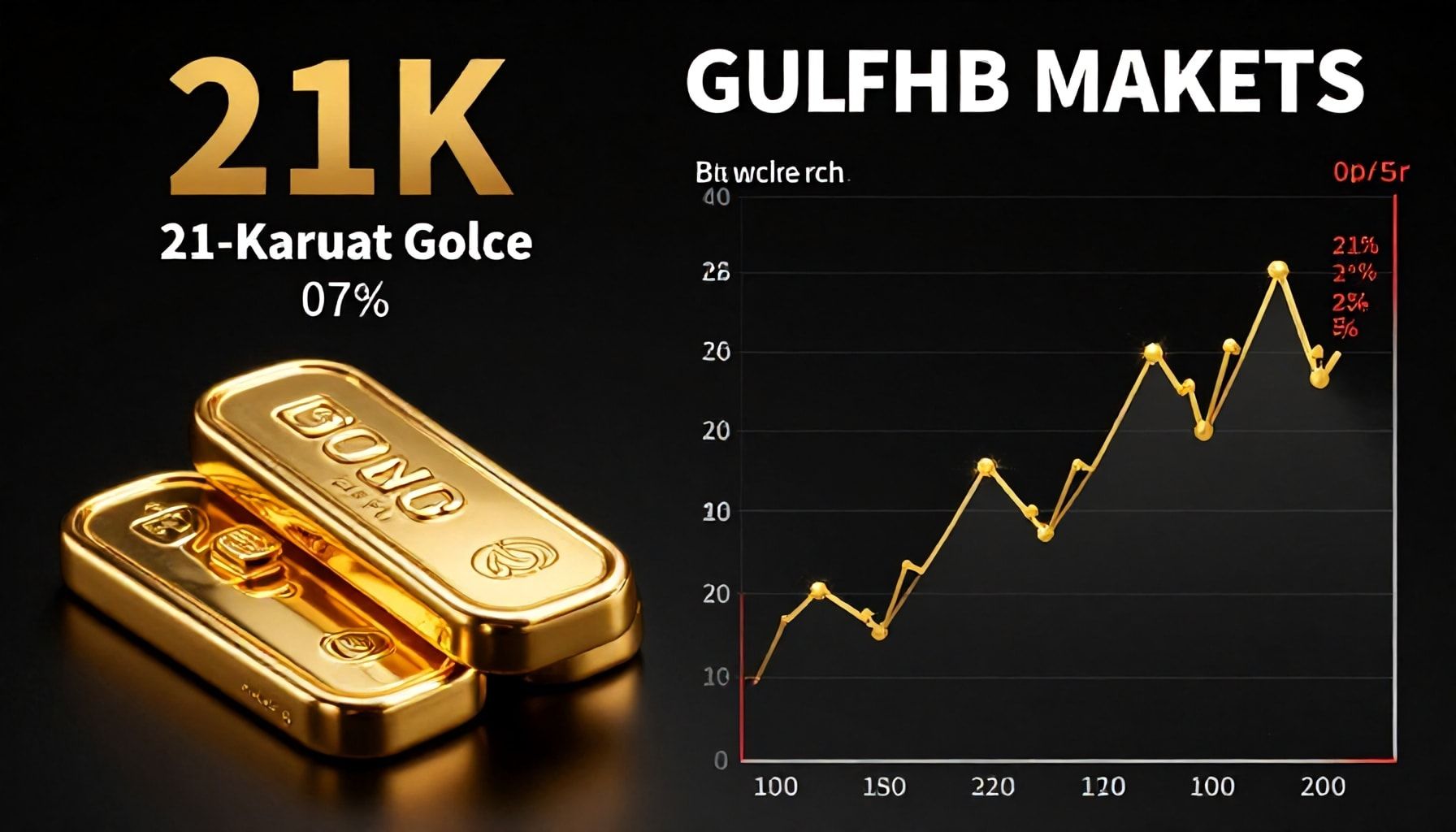المستوى القياسي الجديد لأسعار الذهب عيار 21 في الأسواق الخليجية