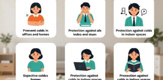 5 طرق فعالة للوقاية من نزلات البرد في المكاتب والمنازل
