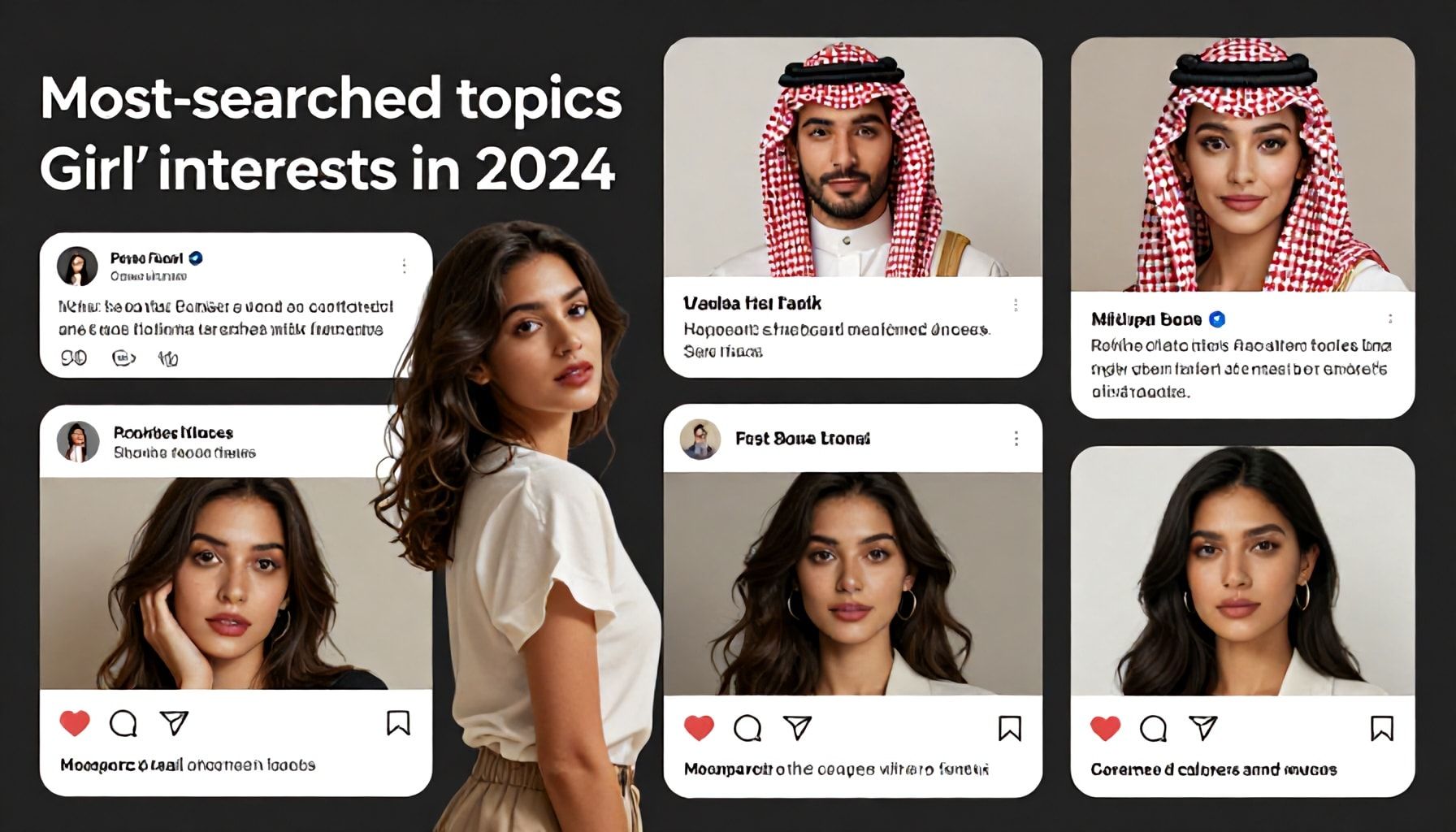 العناوين الأكثر بحثًا عن اهتمامات الفتيات في السعودية لعام 2024