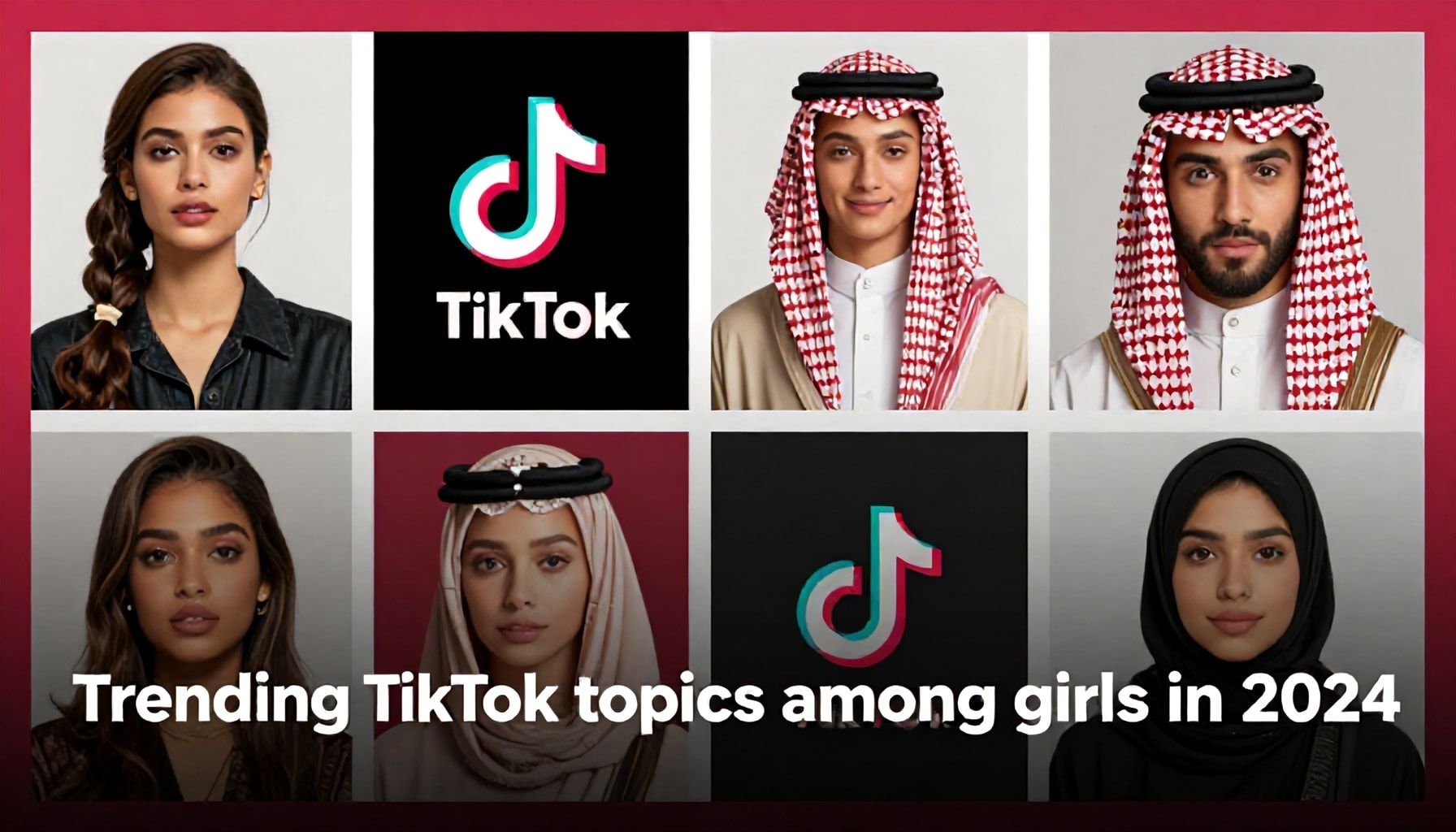 موضوعات 5 رائجة بين الفتيات السعوديات على تيك توك عام 2024