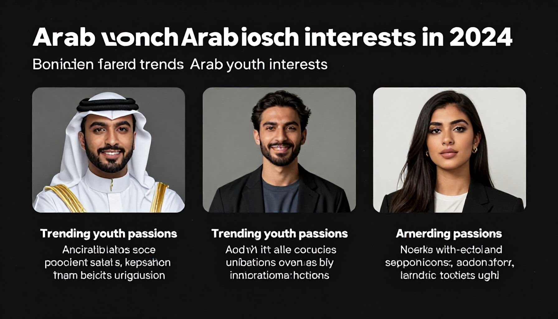 3 اتجاهات تهيمن على اهتمامات الشباب العربي خلال 2024