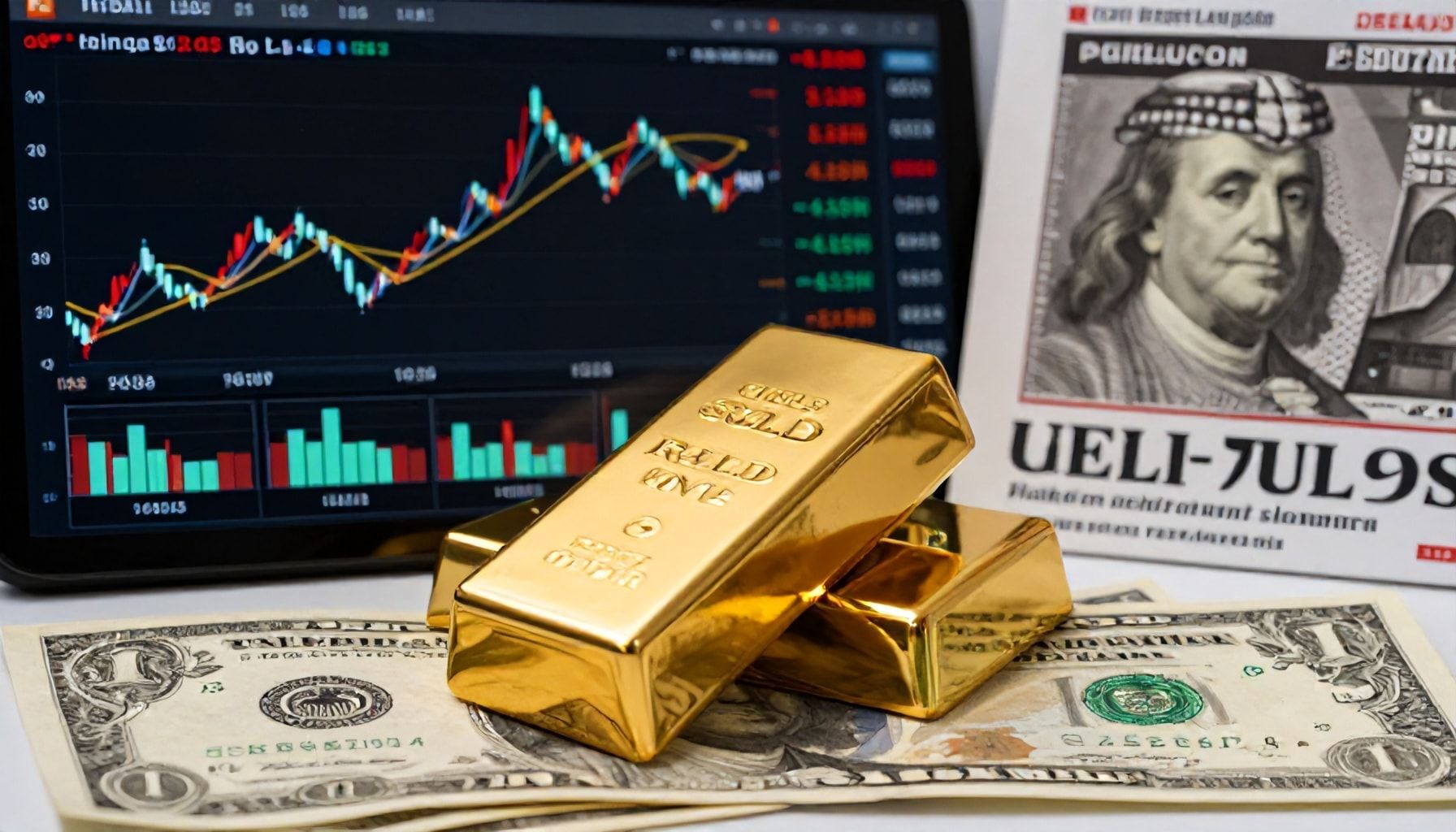 تأثير ارتفاع الدولار على أسواق الذهب في الخليج