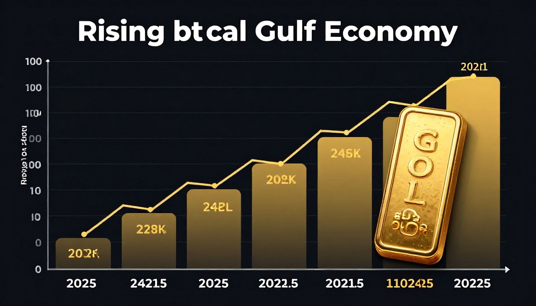 تأثير ارتفاع الذهب على الاقتصاد الخليجي