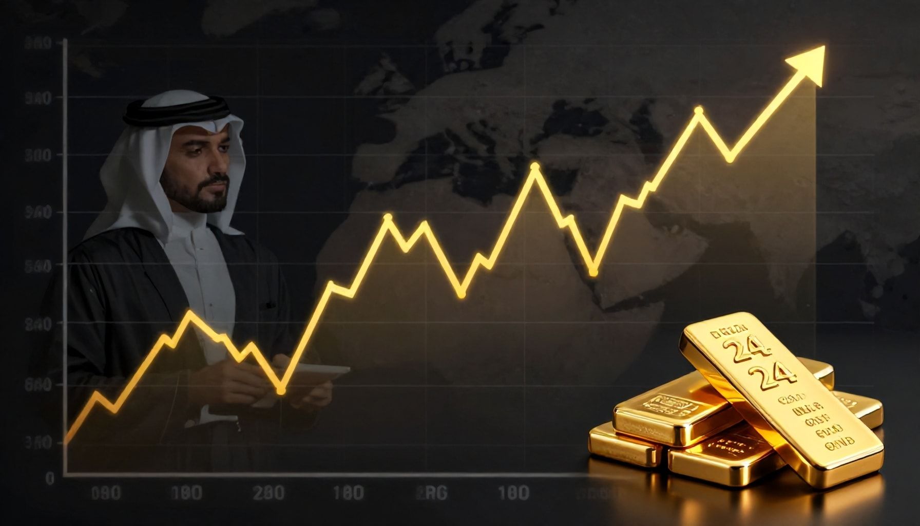 تأثير الارتفاع على مستثمري الذهب والمجوهرات في الخليج