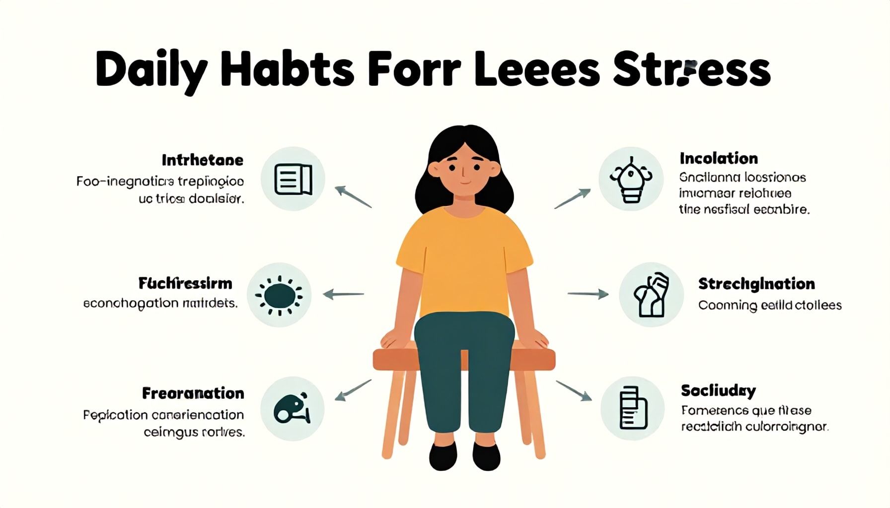 تأثير العادات اليومية على مستويات التوتر على المدى الطويل