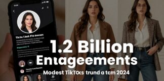 ترندات تيك توك المحتشمة تتصدر المشاهدات بـ 1.2 مليار عرض خلال 2024