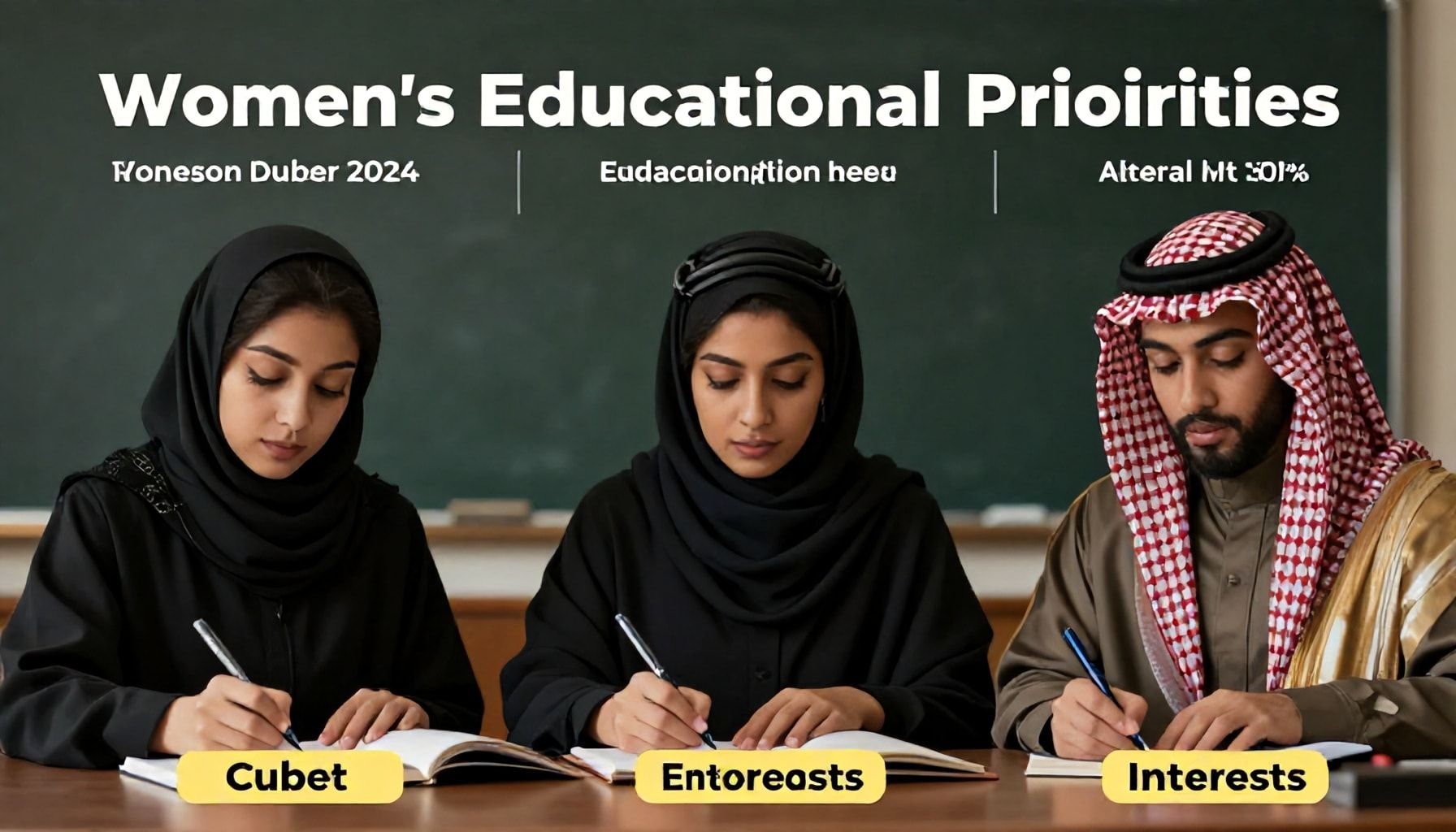 تغير اهتمامات فتيات السعودية بالدراسة خلال 2024