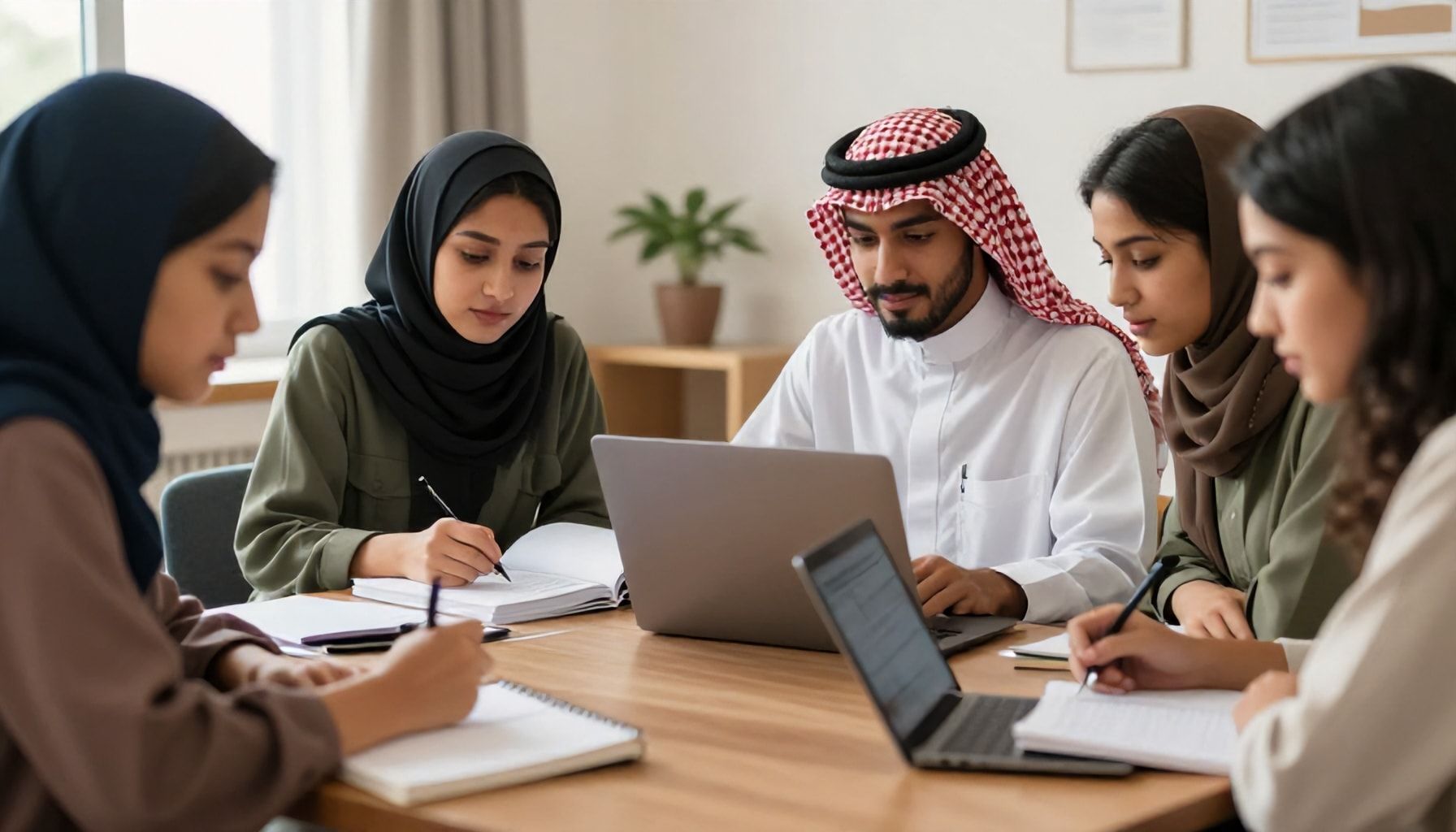 تغير عادات المذاكرة لدى الطالبات السعوديات عام 2024