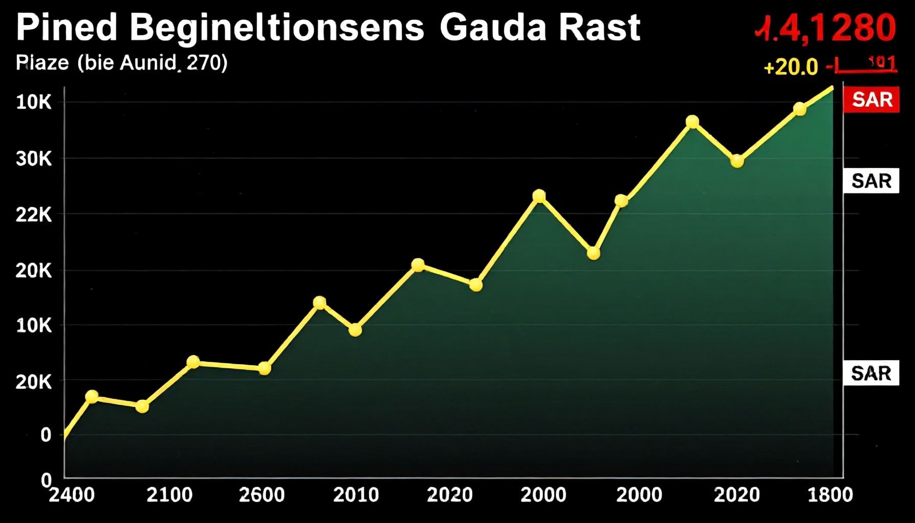 تقلبات أسعار الذهب في السوق السعودي اليوم