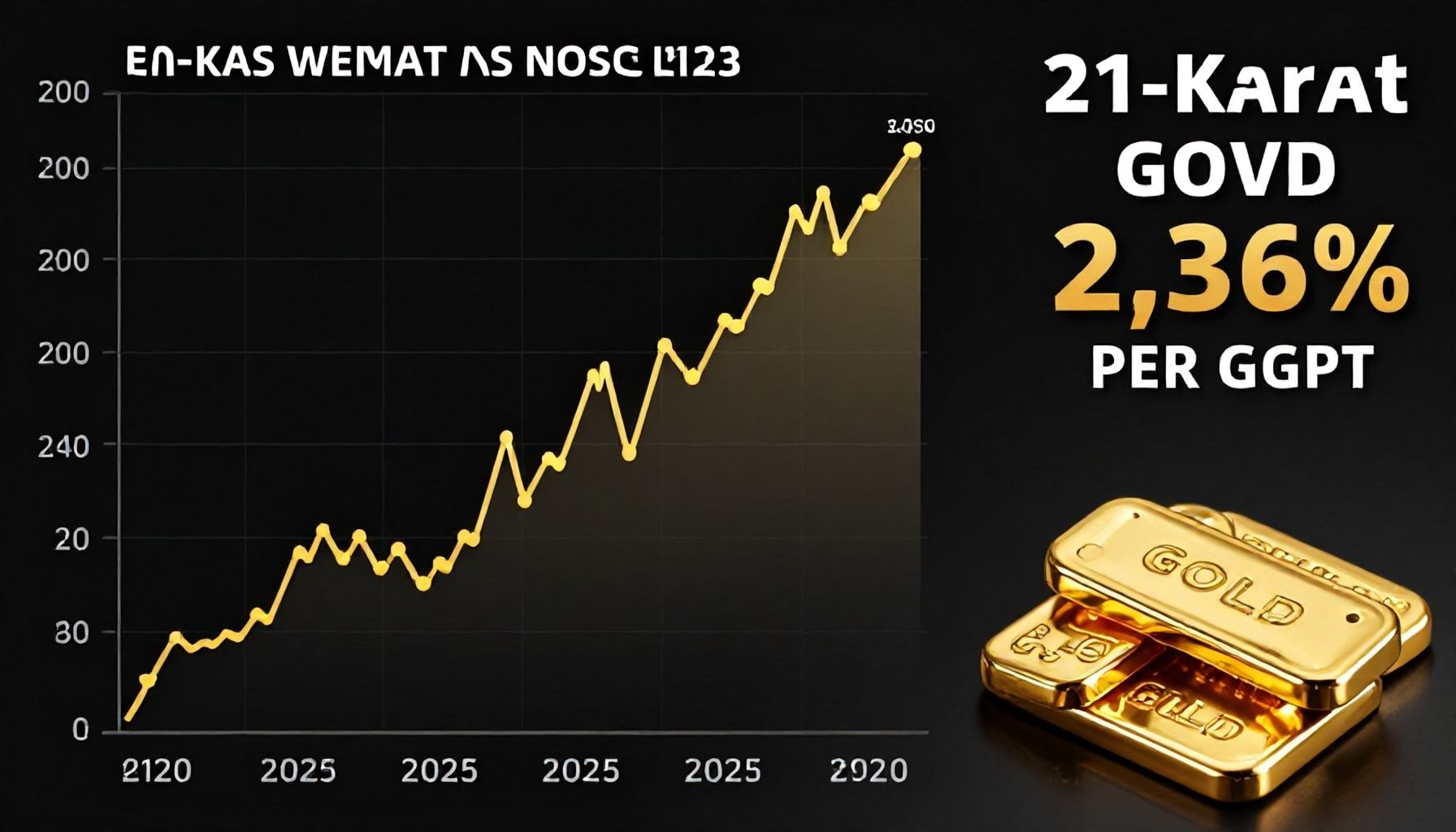 تقلبات سعر الذهب عيار 21 خلال الأسبوع الماضي