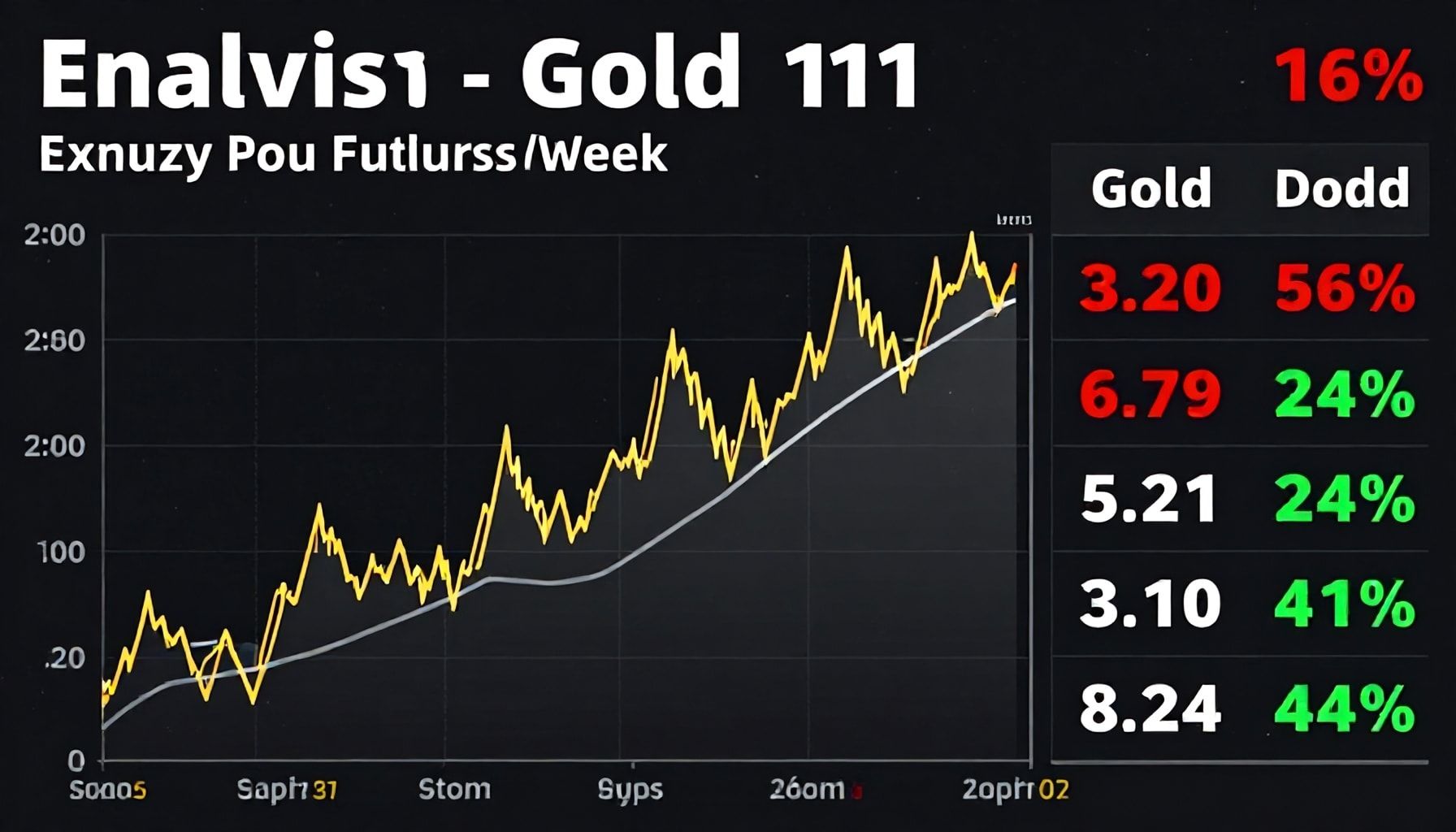 توقعات المحللين لمستقبل الذهب في الأسابيع المقبلة