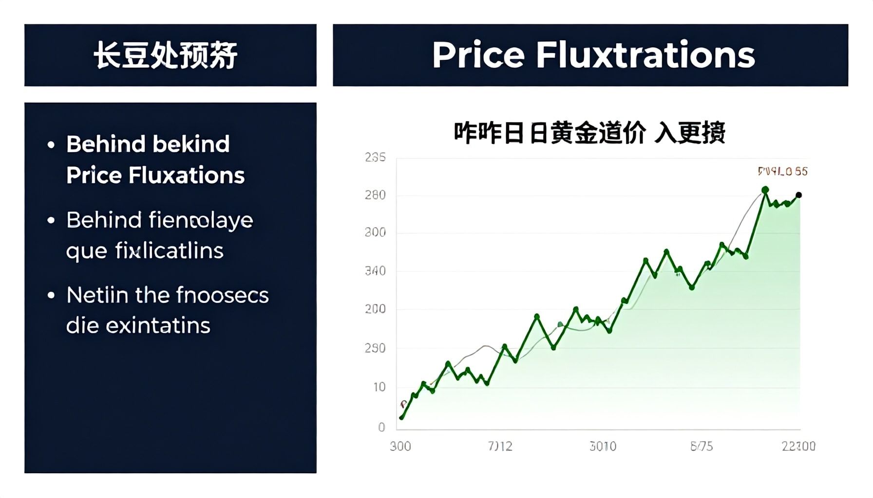 ثلاثة عوامل رئيسية وراء تذبذب الأسعار