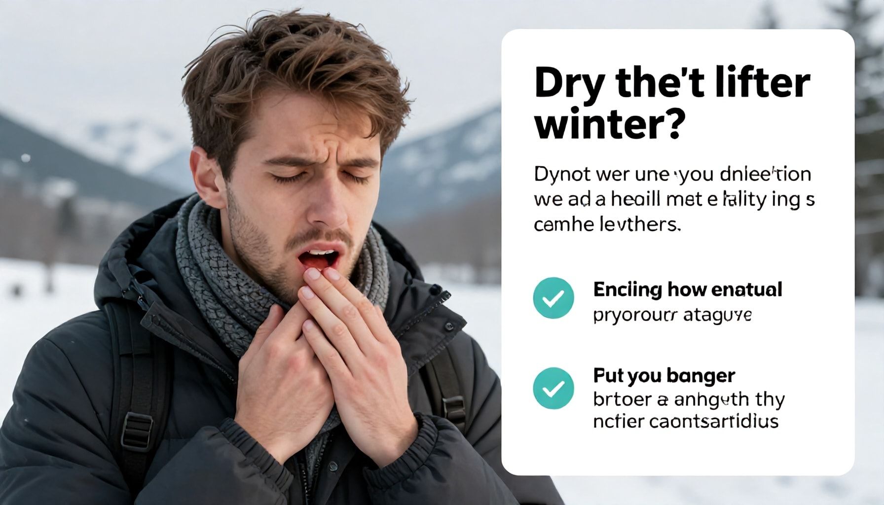 جفاف الحلق في الرحلات الشتوية وأسبابه الطبية