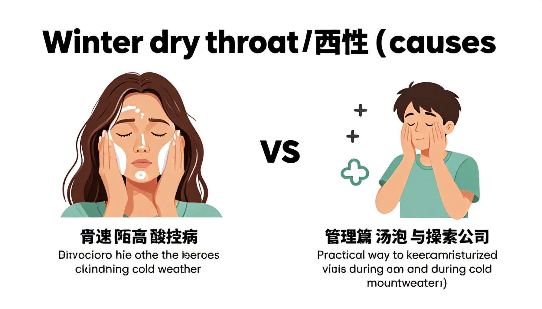 جفاف الحلق في الشتاء وأسبابه الطبية