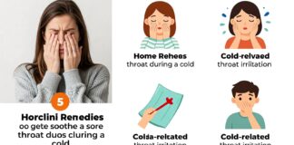 5 حلول منزلية فعالة لتخفيف التهاب الحلق خلال نزلات البرد