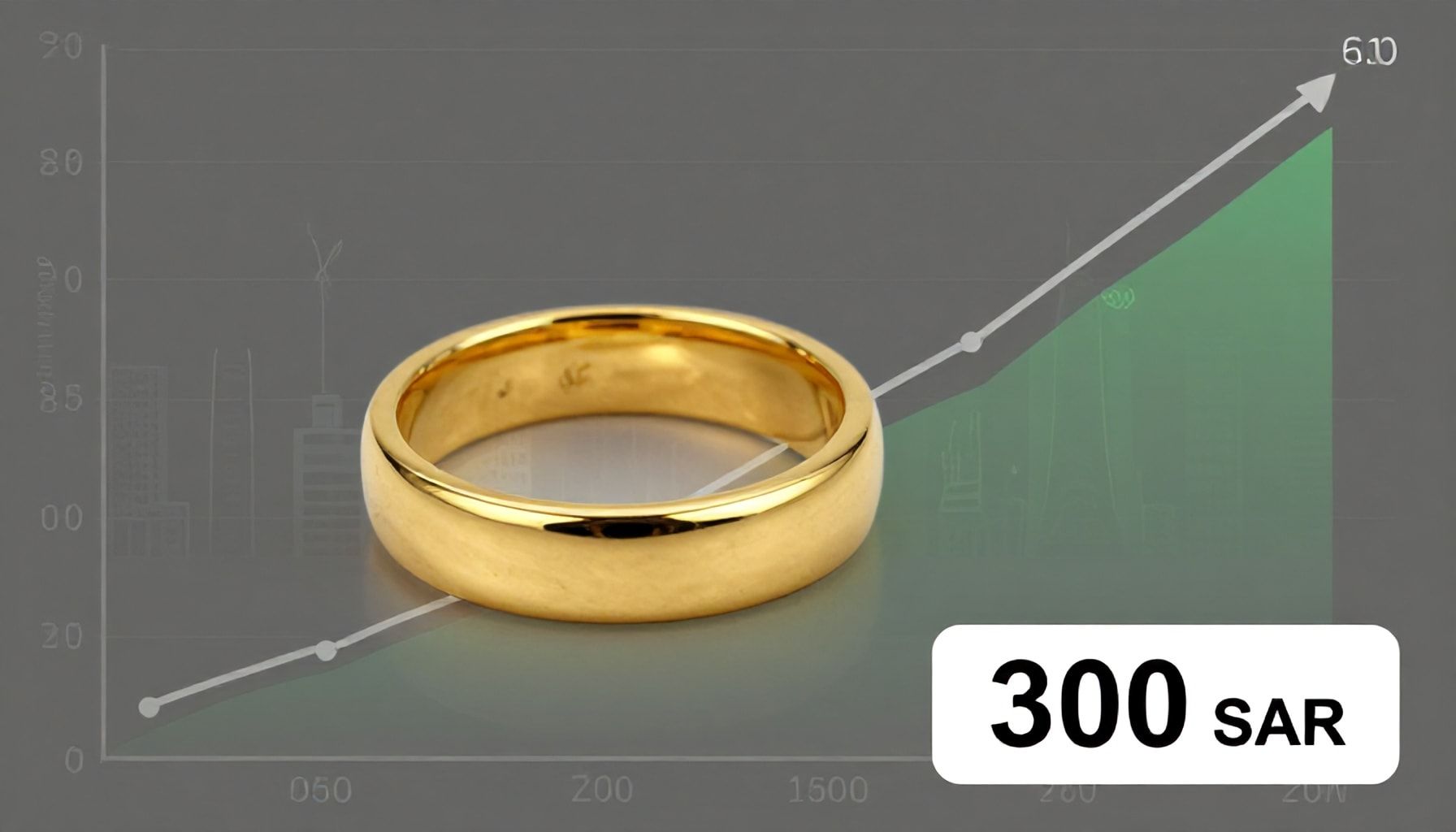 سعر جرام الذهب عيار 21 يقفز إلى 300 ريال في السعودية اليوم