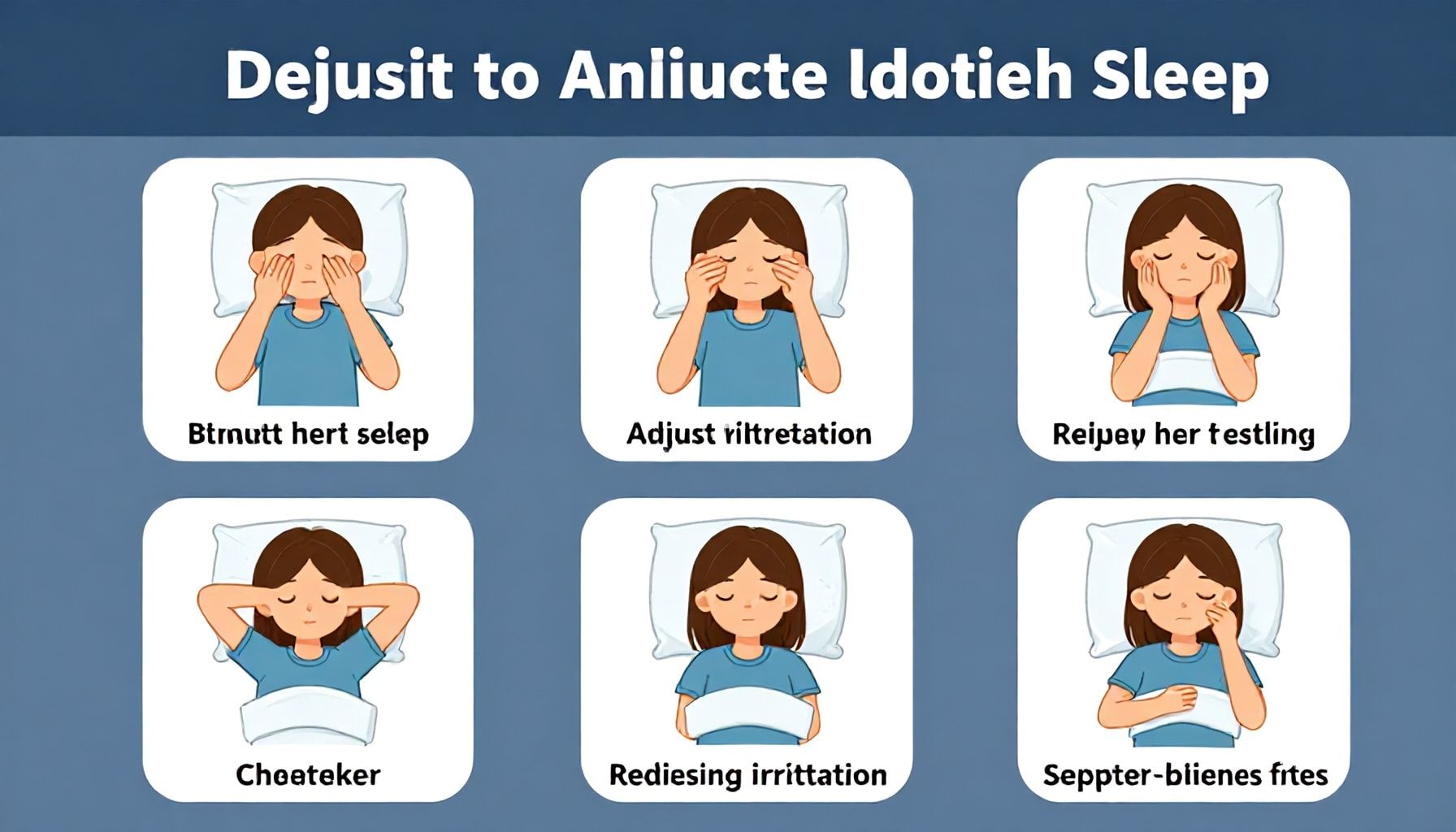 خطوات بسيطة لتعديل وضعية النوم