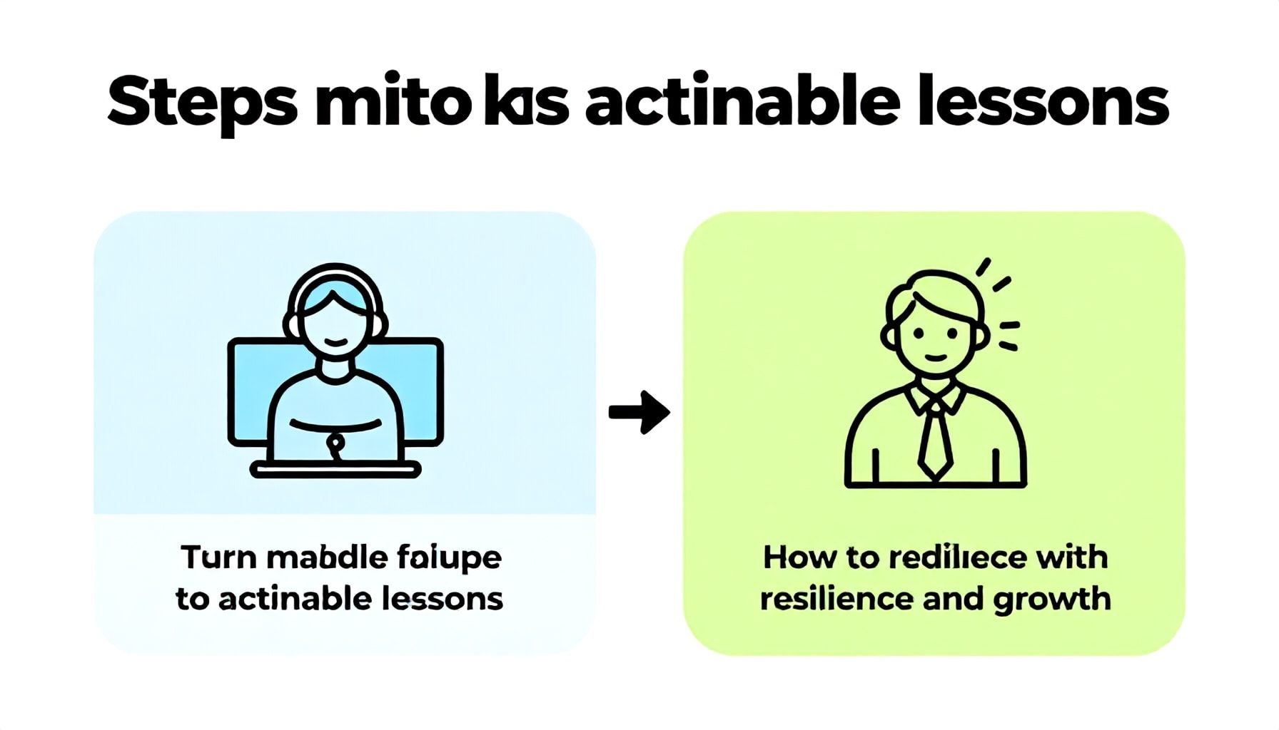 خطوات عملية لتحويل الأخطاء إلى دروس فعالة