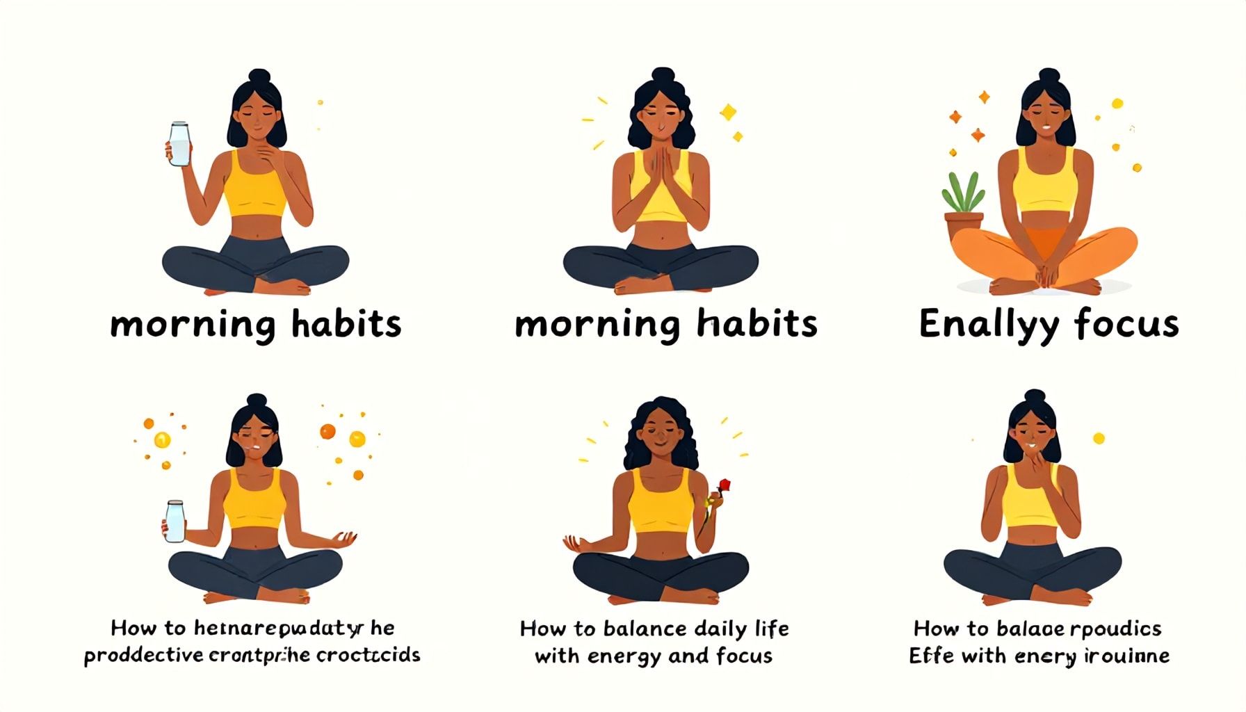 خمس عادات صباحية تبني روتينًا منتجًا وصحيًا