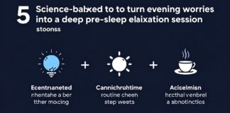 5 خطوات علمية لتحويل مسائك إلى جلسة استرخاء عميقة قبل النوم