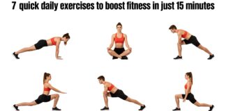 7 تمارين رياضية يومية لتحسين لياقتك في 15 دقيقة فقط
