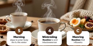 5 خطوات صباحية تحمي جسمك من الإنفلونزا هذا الشتاء