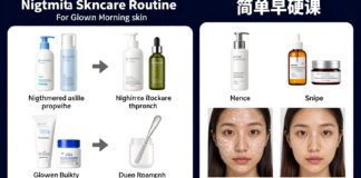 روتين عناية مسائي من 5 خطوات لبشرة نضرة صباحًا