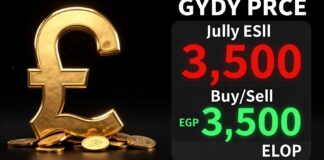 أسعار الجنيه الذهب في مصر اليوم عند 3500 جنيه للبيع