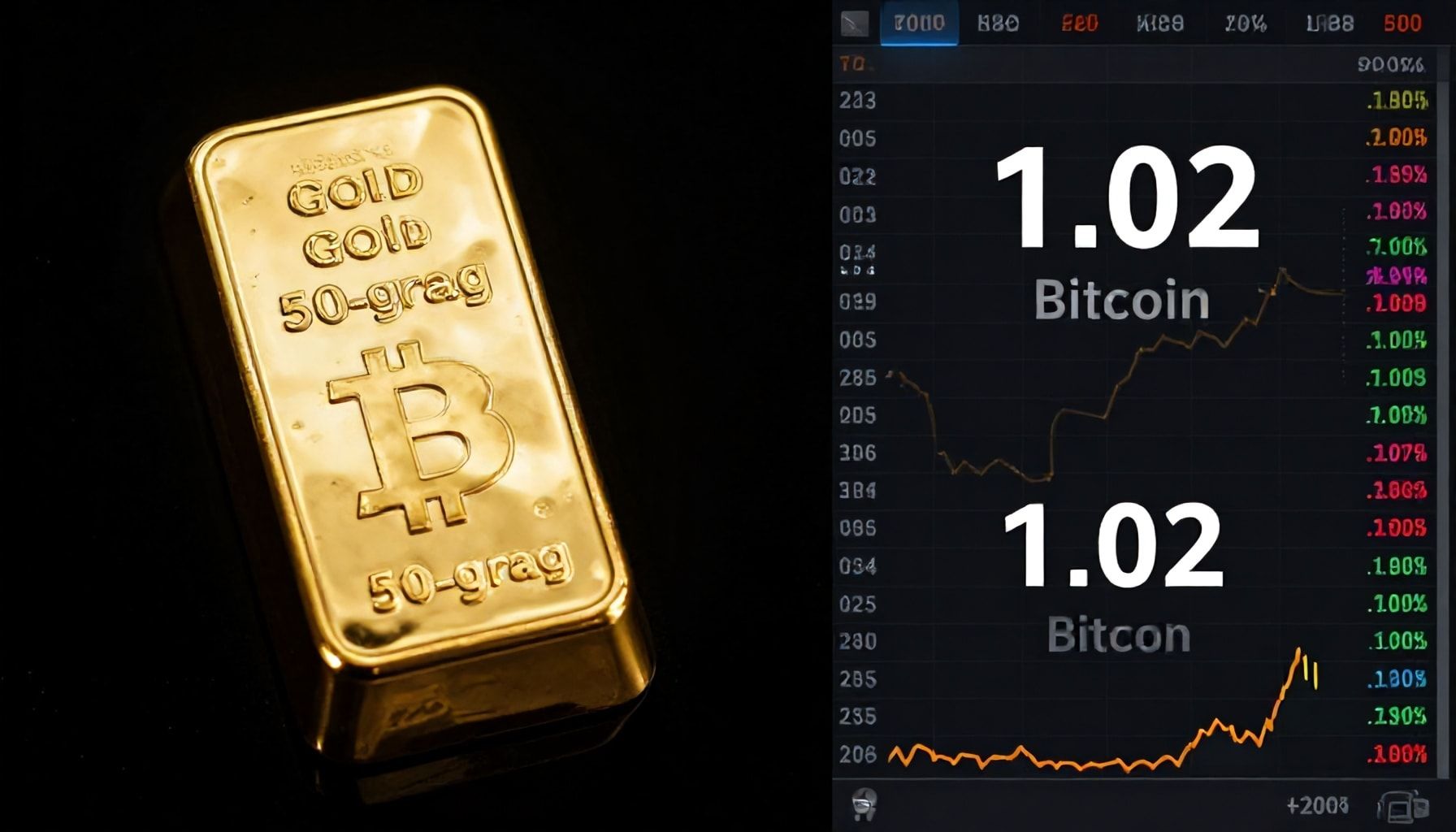 سعر السبيكة اليوم مقابل 1.02 بيتكوين بالتفاصيل