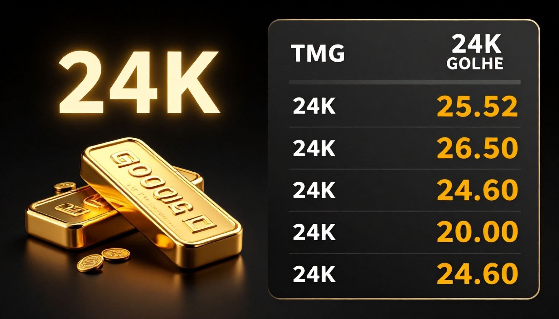 سعر جرام عيار 24 اليوم ومقارنة الأسواق الخليجية