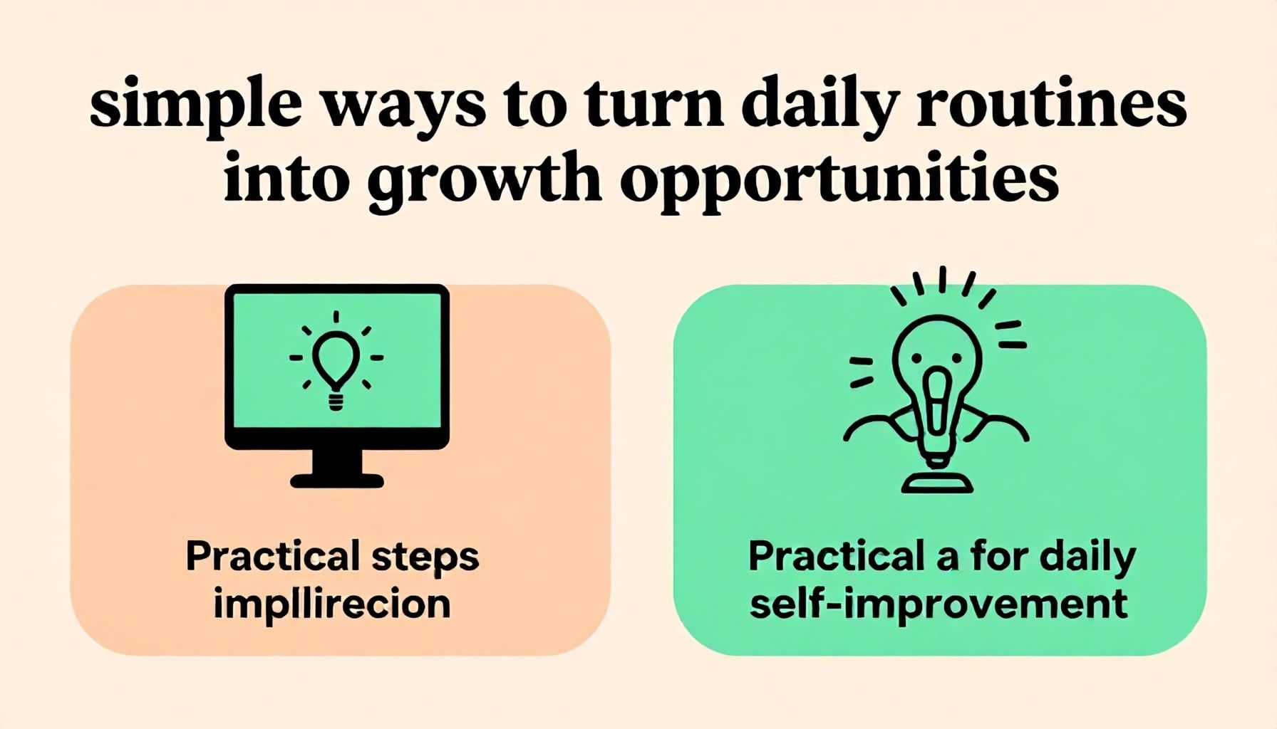 طرق بسيطة لتحويل الروتين اليومي إلى فرص نمو