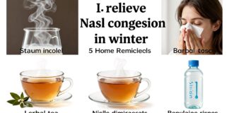 5 طرق طبيعية للتخلص من احتقان الأنف خلال فصل الشتاء