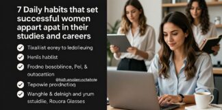 7 عادات يومية تميز الفتيات الناجحات في دراستهن ووظائفهن