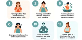 5 عادات صباحية تعزز مناعتك ضد نزلات البرد الشتوية